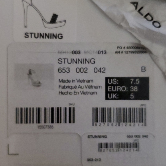 Gold Aldo heels - Picture 3 of 3